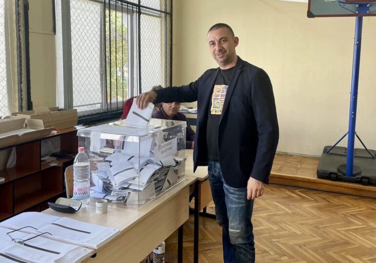 Димитър Колев: Гласувах за развитието на нашия любим град