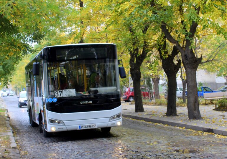 Автобусите от градския транспорт възстановяват маршрута си по ул. "Даме Груев"