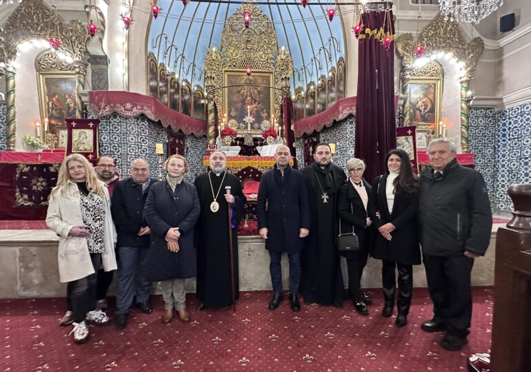 Кметът Костадин Димитров уважи годишнина на арменската църква в Пловдив