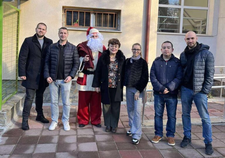 На Игнажден младежи от МГЕРБ гостуваха в социален комплекс в Пловдив