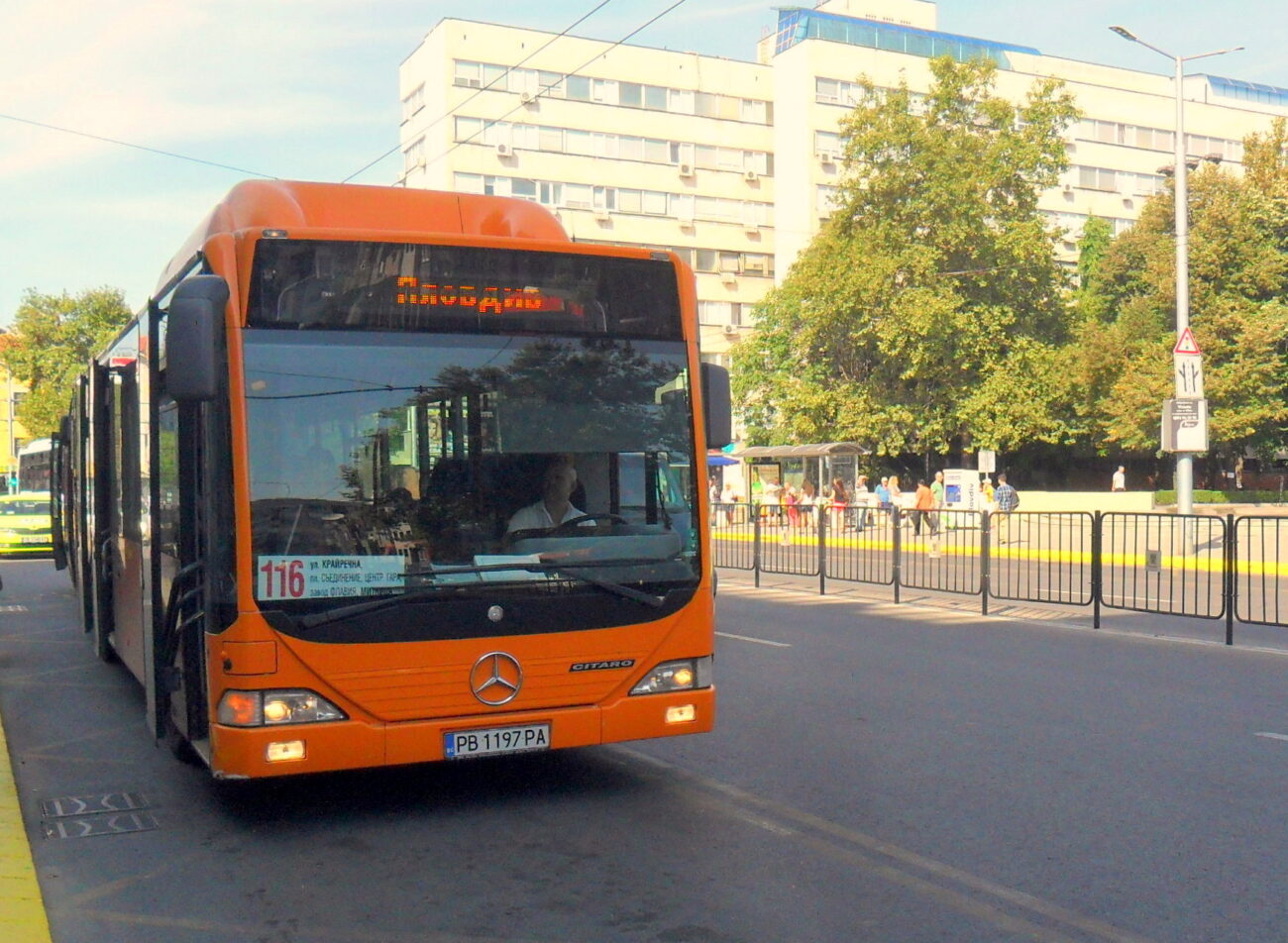 Автобус от градския транспорт на Пловдив с променен маршрут до 11 септември
