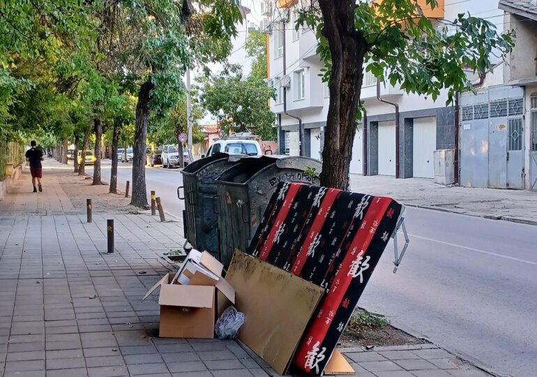 И в почивните дни „Чистота“ ще събира едрогабаритни отпадъци в Пловдив