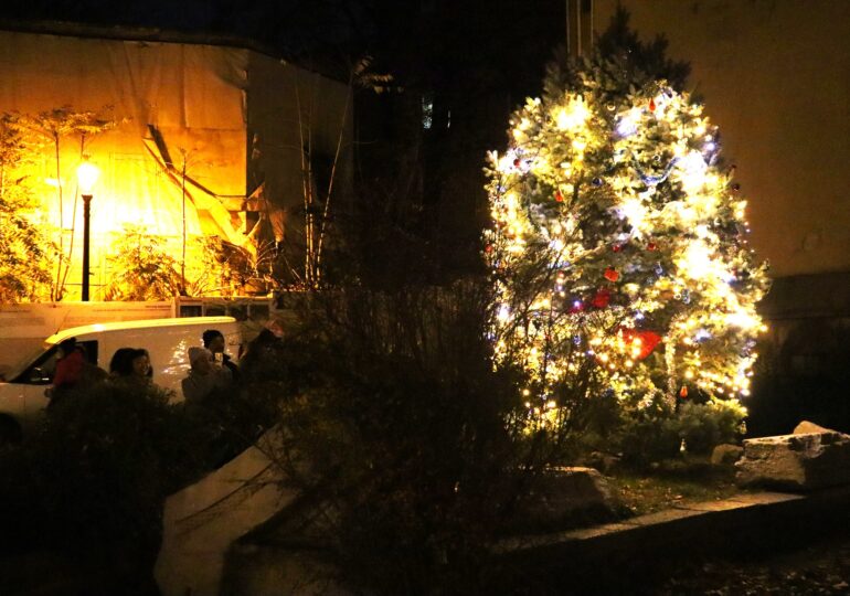 Коледното дърво на Лапидариума грейва утре, започва празникът „Светлина и надежда в Стария град“ (ПРОГРАМА)