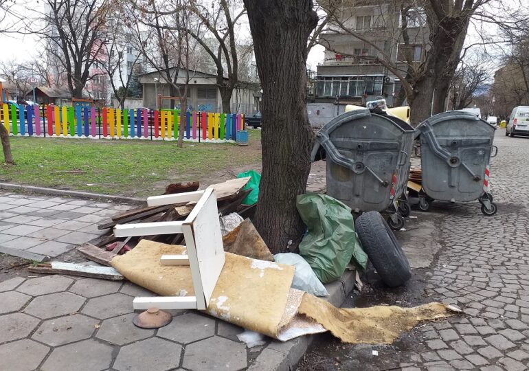График за събиране на едрогабаритни отпадъци от 29 януари до 4 февруари в Пловдив