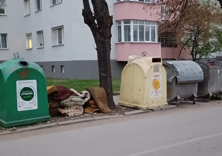 График за събиране на едрогабаритни отпадъци от 8 до 14 януари в Пловдив