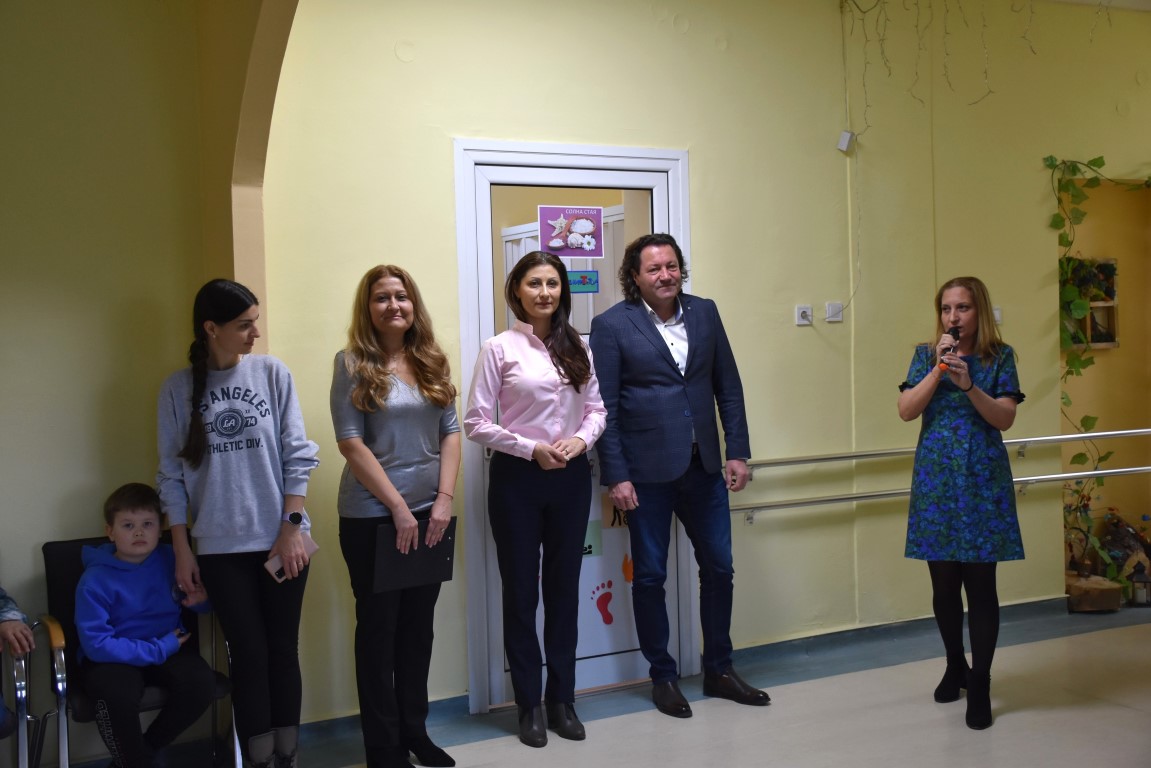 Откриха солна стая в Комплекса за социални услуги „Олга Скобелева“ в Пловдив (СНИМКИ)
