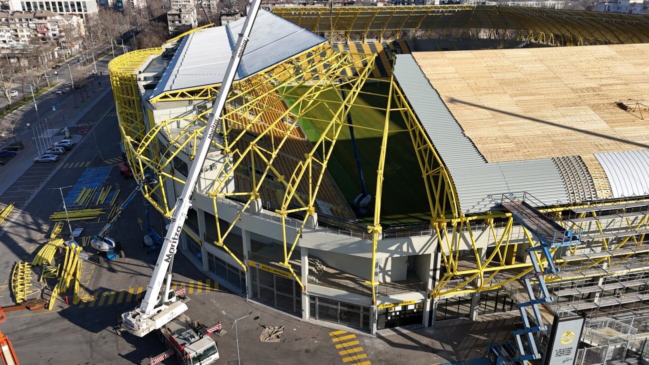 Стадион "Христо Ботев" се превръща в истинско бижу (СНИМКИ)
