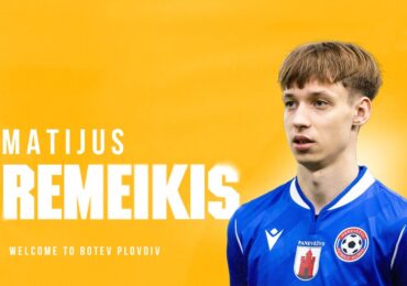 Ботев Пловдив привлече най-добия млад играч на Литва