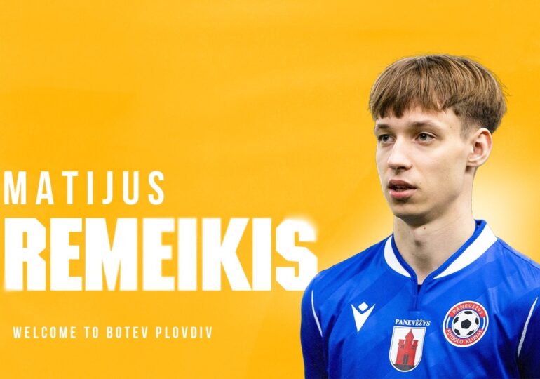 Ботев Пловдив привлече най-добия млад играч на Литва