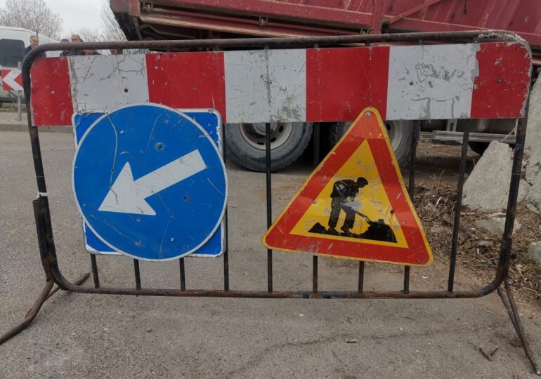 Окончателно: Затвориха за ремонт кръстовището на улиците "Царевец" и "Солунска"