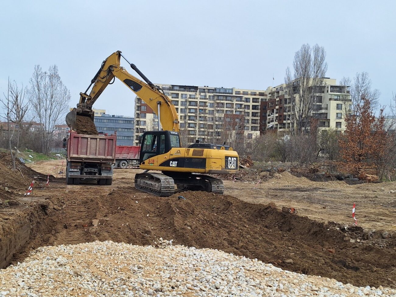 Емил Русинов инспектира изграждането на продължението на ул. "Георги Странски" (СНИМКИ)