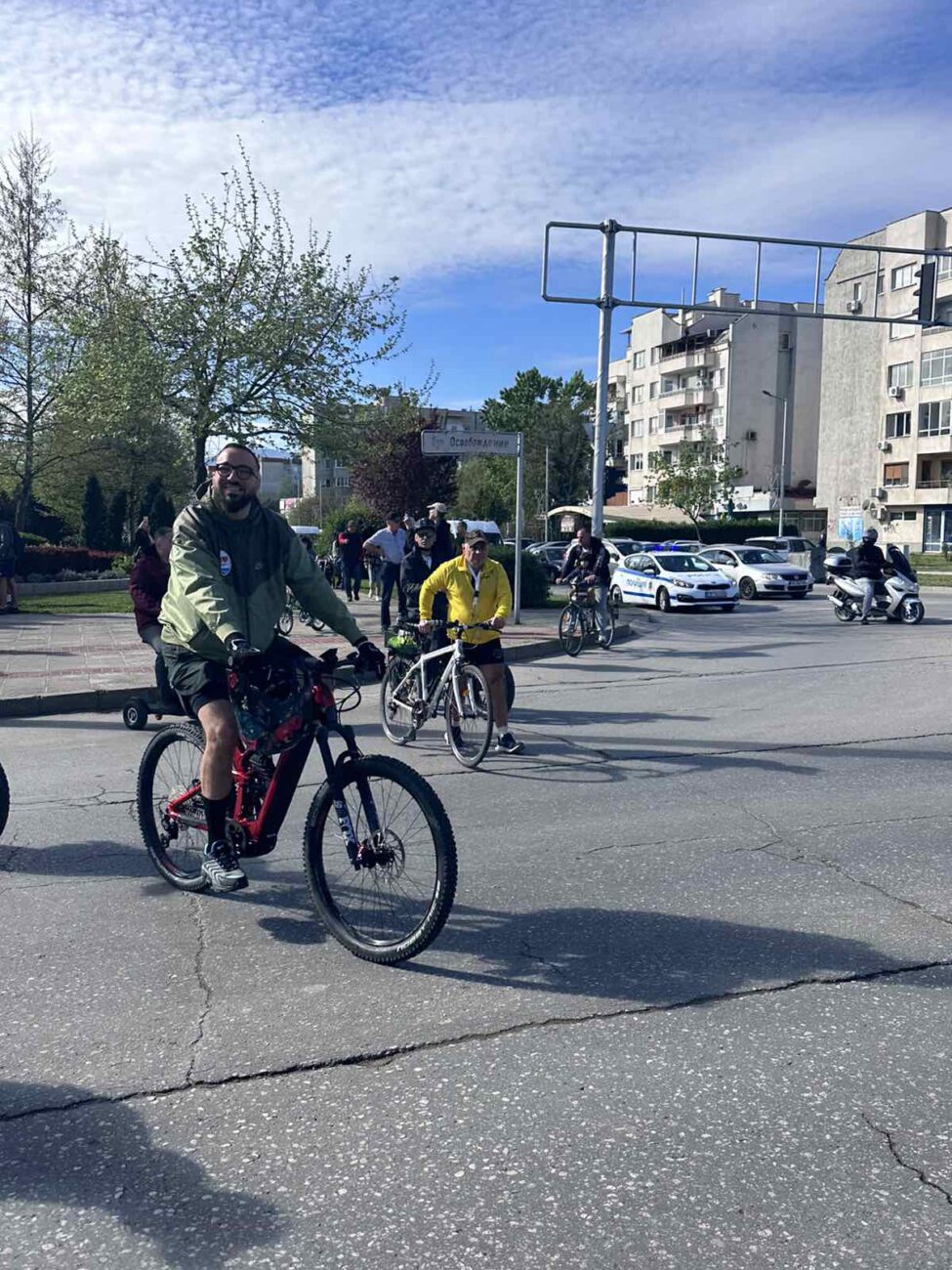 Кметът на Пловдив Костадин Димитров даде старт на Велосезон 2024 (СНИМКИ)
