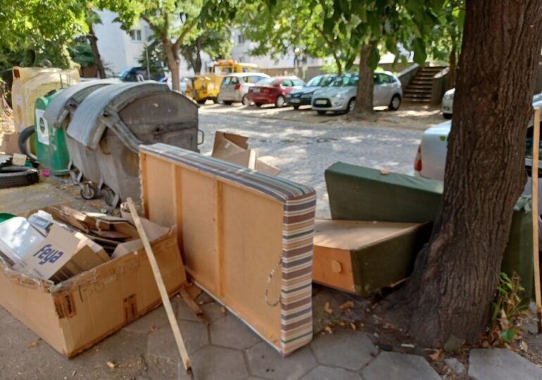 График за събиране на едрогабаритни отпадъци от 17 до 23 юни в Пловдив
