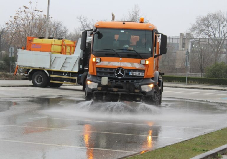 График за миенето на пловдивските улици от 27 до 31 май