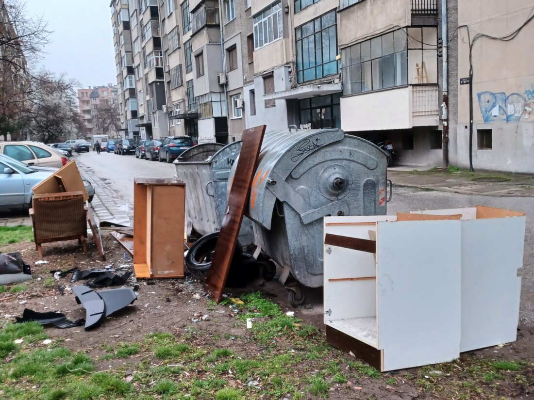 График за събиране на едрогабаритни отпадъци от 8 до 14 юли в Пловдив