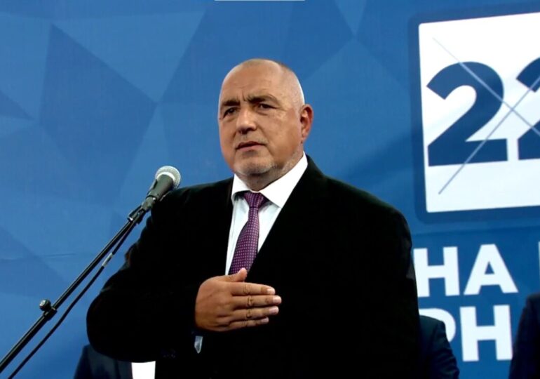 Бойко Борисов: Ако не проявим политическа зрялост, нищо няма да се промени и след 9 юни (ВИДЕО)