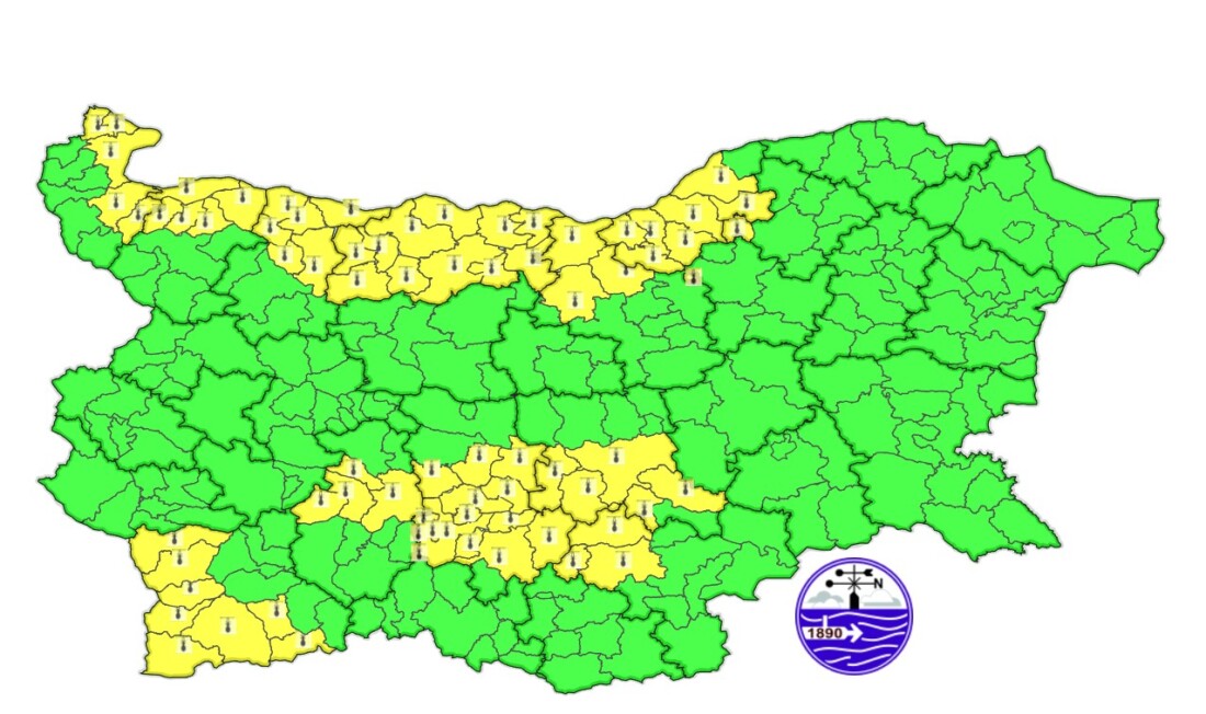 Август започва с жълт код за температури над 35 градуса