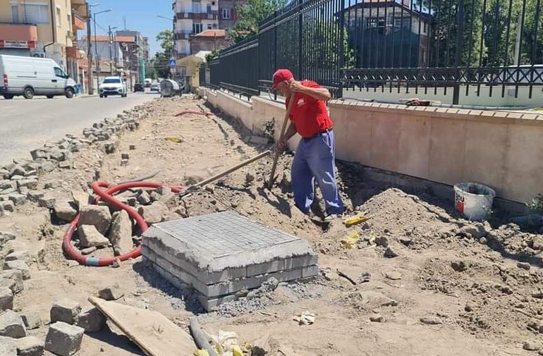 Облагородяват пространството около Източната порта на Филипопол (СНИМКИ)