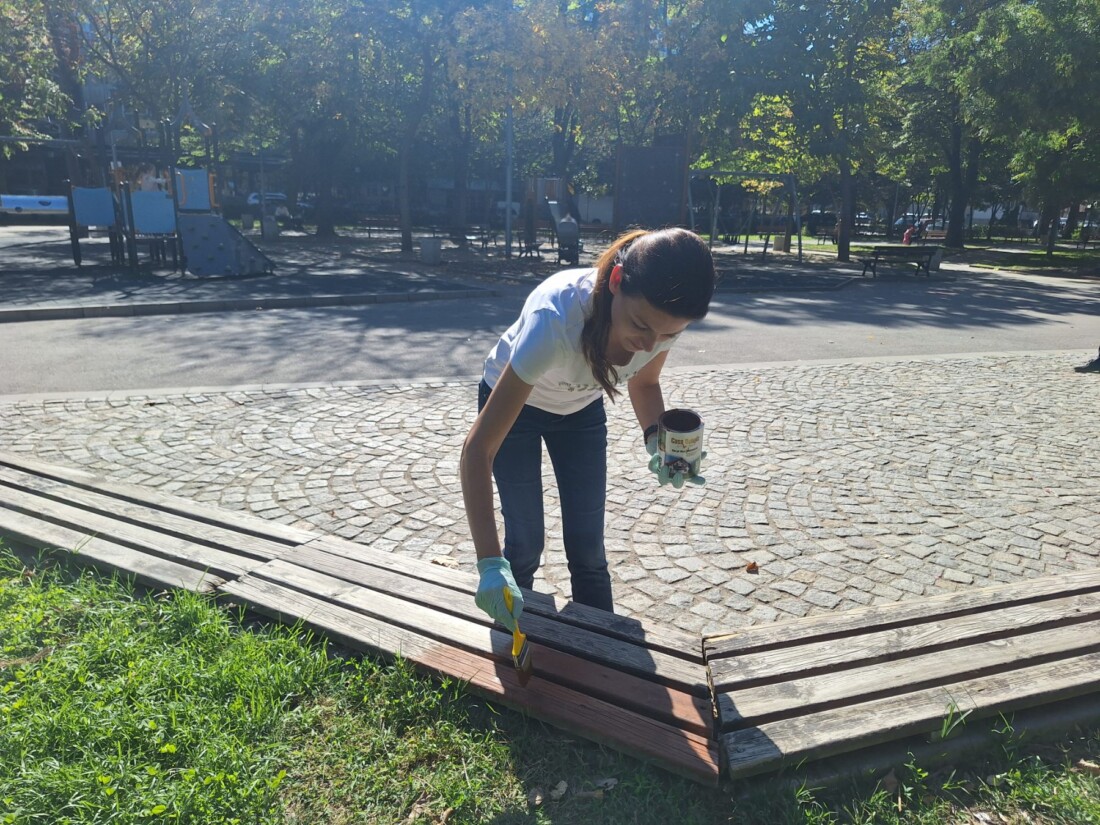 Кметството на район "Източен" с позитивна инициаtива в парк "Каменица" (СНИМКИ)