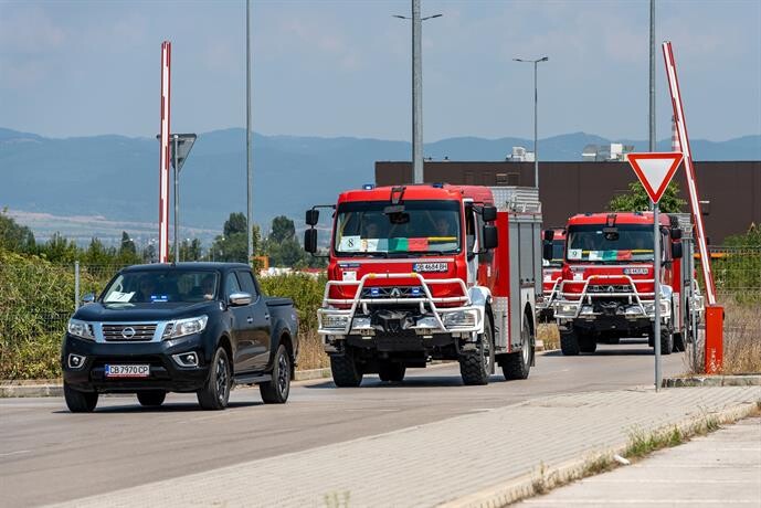 Български огнеборци ще помагат в битката с пожарите в Гърция