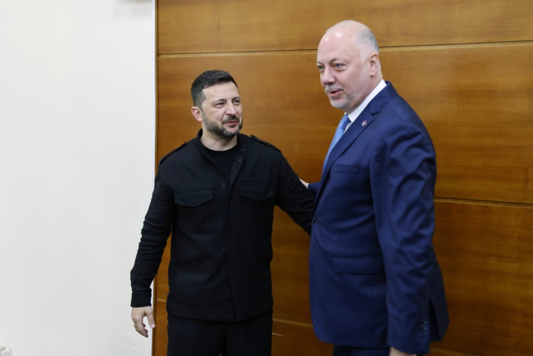 Желязков към Зеленски: България продължава да подкрепя Украйна за справедлив и траен мир (ВИДЕО)