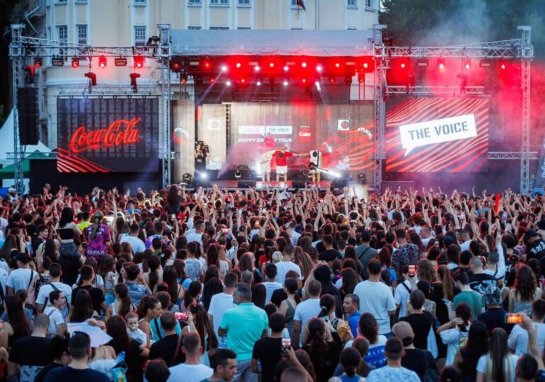 С топ изпълнители и много настроение: Coca-Cola The Voice Happy Energy Tour пристига в Пловдив