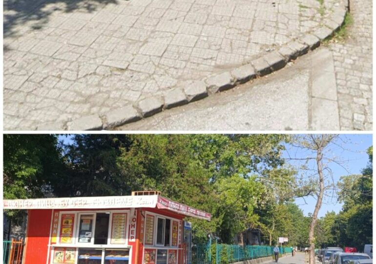Обновиха изцяло ключов тротоар в „Южен“ (СНИМКИ)