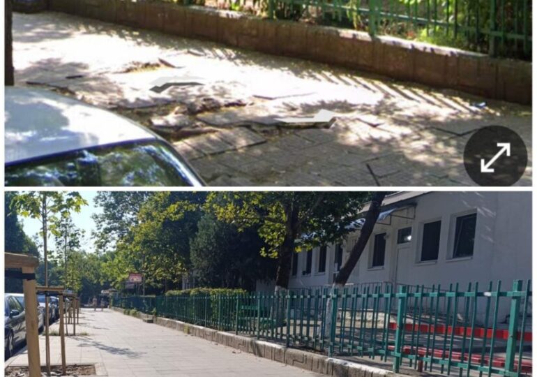 Обновиха изцяло ключов тротоар в „Южен“ (СНИМКИ)
