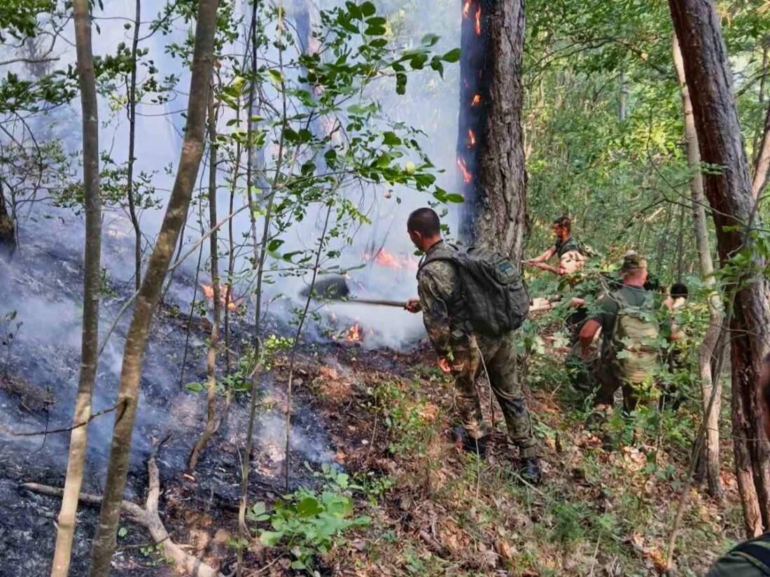 За пореден ден: Военни помагат в гасенето на големите пожари у нас (СНИМКИ)