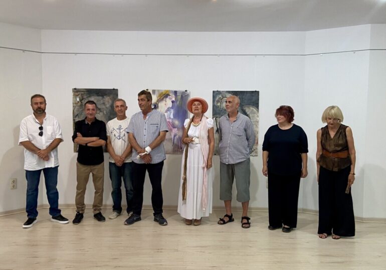 Откриха изложба на рисунки голям формат от XI-тия Международен пленер „Диалог“ (ГАЛЕРИЯ)