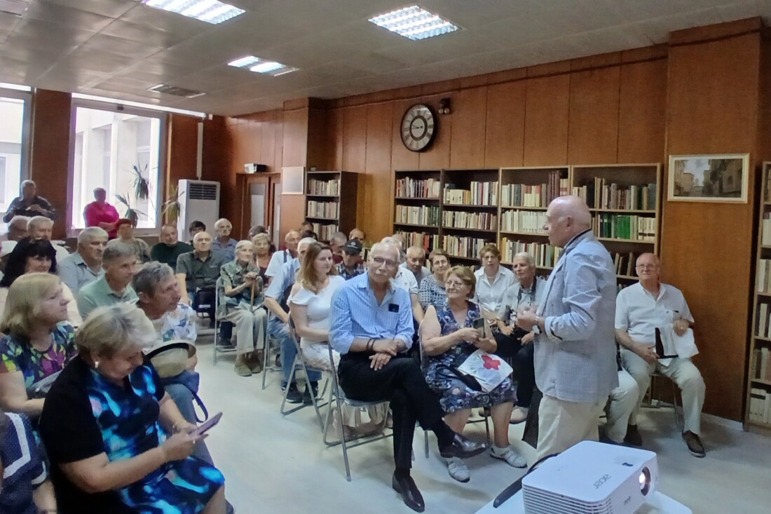 Доайенът на пловдивската журналистика Георги Найденов посрещна 80-ия си рожден ден (СНИМКИ)