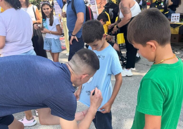 И футболистите на Ботев Пловдив се включиха в "Нощ на ангелите" (СНИМКИ)