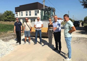 В ход са строителните дейности по подмяна на водопроводната мрежа в Костиево