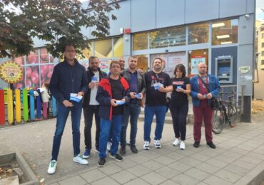За улеснение на гражданите ГЕРБ започна в „Западен“ информационна кампания за еврото (СНИМКИ)
