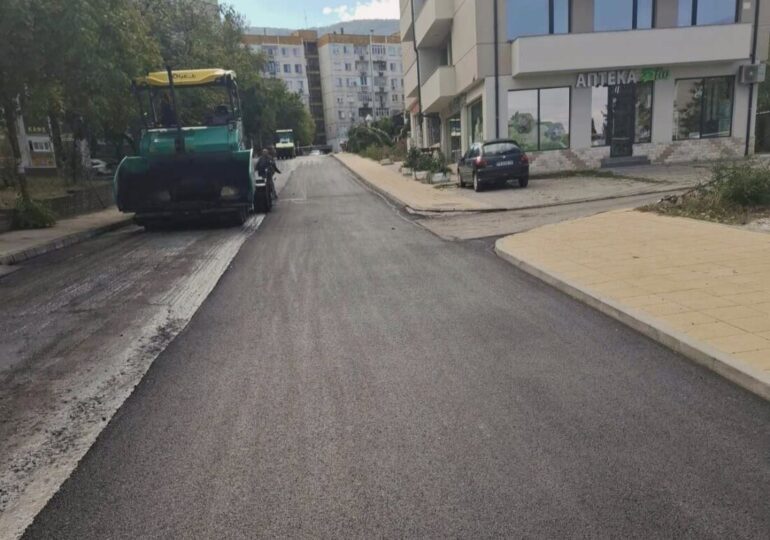 Община Асеновград с отчет за ремонтираните улици през 2025 година