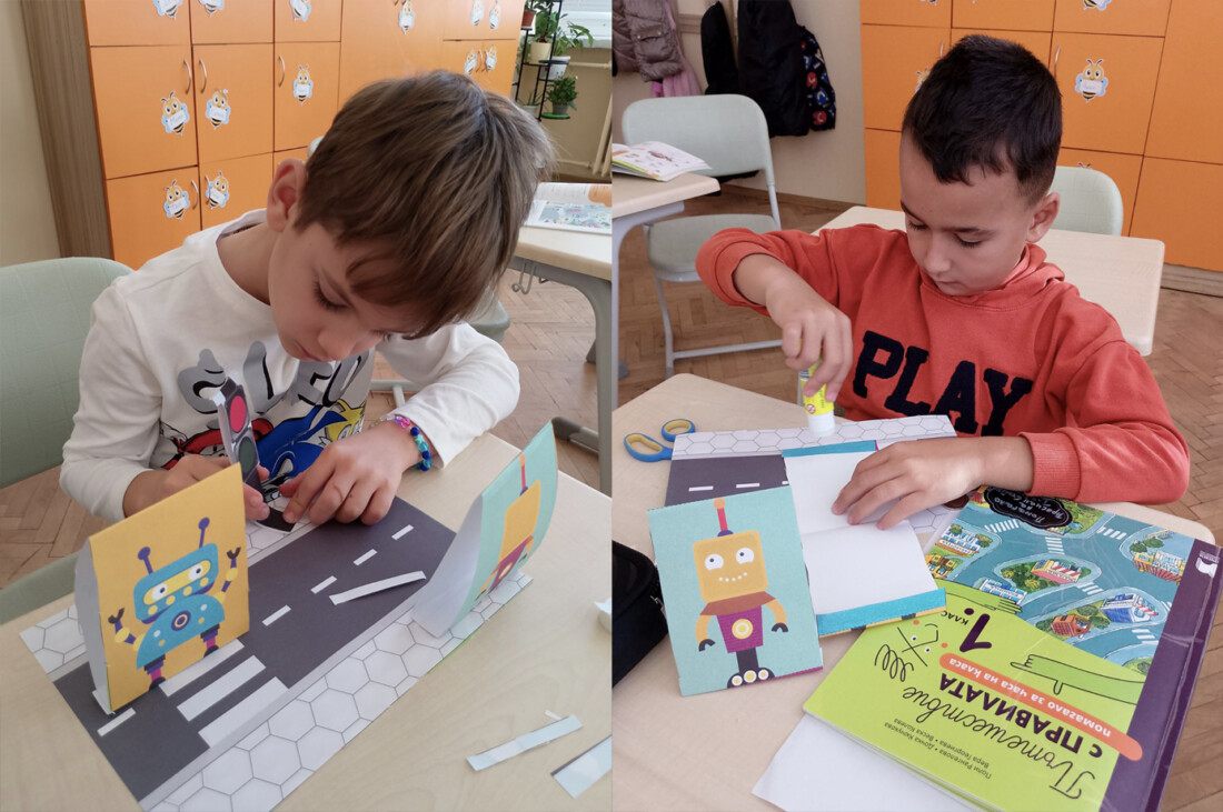 ОУ „Димитър Димов“ проведе тематичен ден по безопасност на движението по пътищата (СНИМКИ) 4 ОУ „Димитър Димов“ проведе тематичен ден по безопасност на движението по пътищата (СНИМКИ)