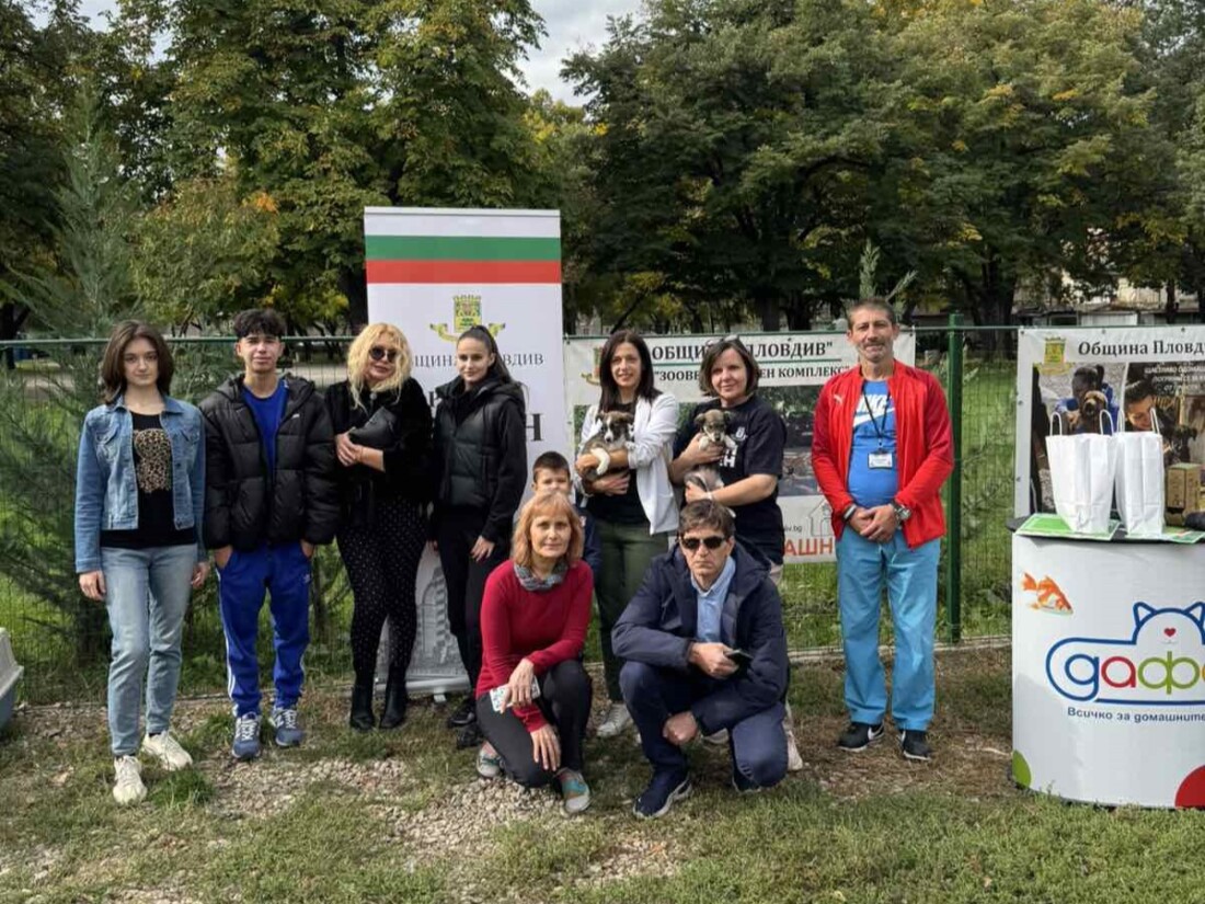 „Месец на животните и хората, които ги обичат“: Кученце откри своя нов дом в „Южен“ (СНИМКИ)