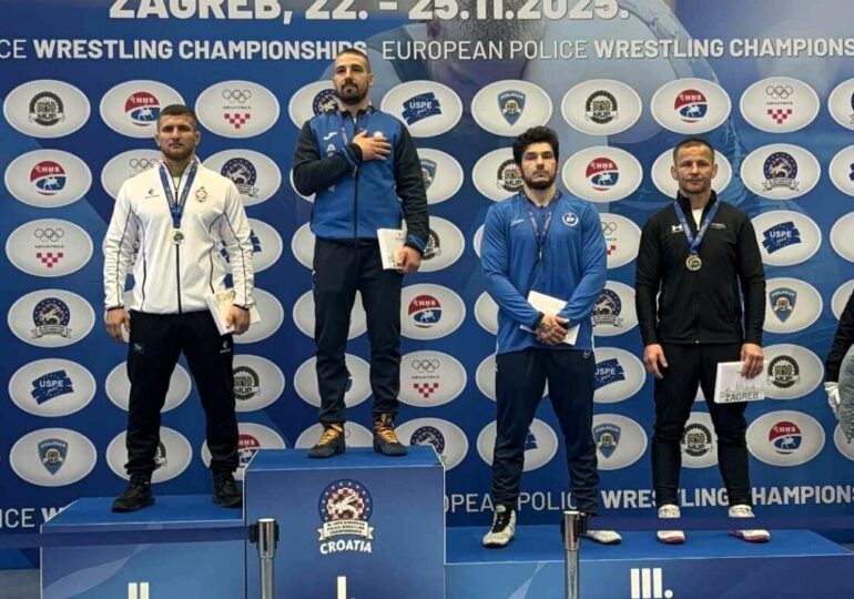 Състезател от Асеновград с огромен успех на Европейското първенство по борба за служители на МВР