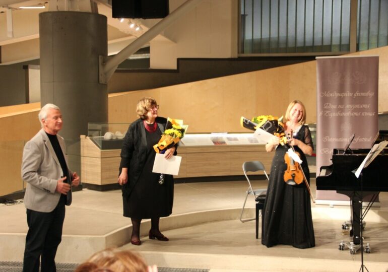 С две „Златни лири“ и виртуозна музика: Приключи есенното издание на „Дни на музиката в Балабановата къща“