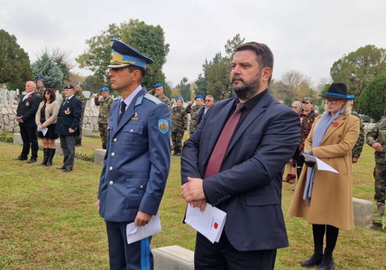 Заместник-кметът Ангел Славов участва в традиционната британска възпоменателна церемония в Пловдив