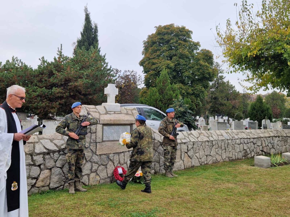 Заместник-кметът Ангел Славов участва в традиционната британска възпоменателна церемония в Пловдив