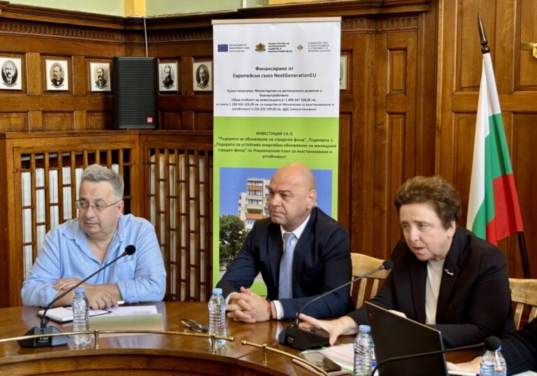 Костадин Димитров: Програмата за саниране е изключително важна за Пловдив