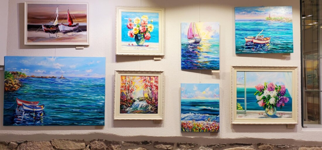 Анета Стоянова с изложба „Летни спомени“ в галерия „Андромеда“ в Стария Пловдив