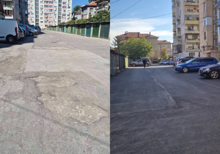 Преобразиха поредно междублоково пространство в „Южен“ (СНИМКИ)