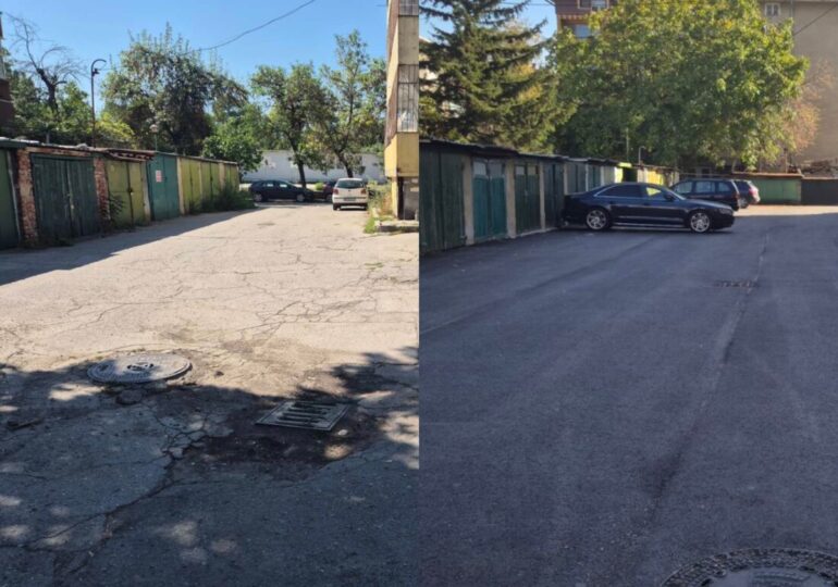 Преобразиха поредно междублоково пространство в „Южен“ (СНИМКИ)