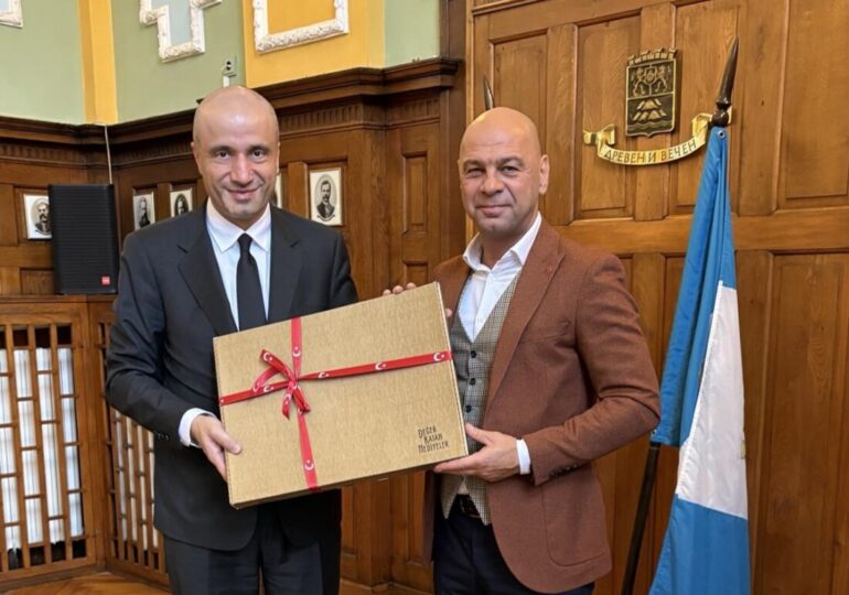 Кметът Костадин Димитров прие новия генерален консул на Република Турция в Пловдив