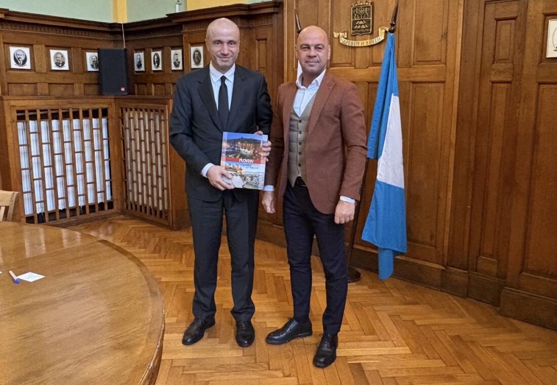 Кметът Костадин Димитров прие новия генерален консул на Република Турция в Пловдив