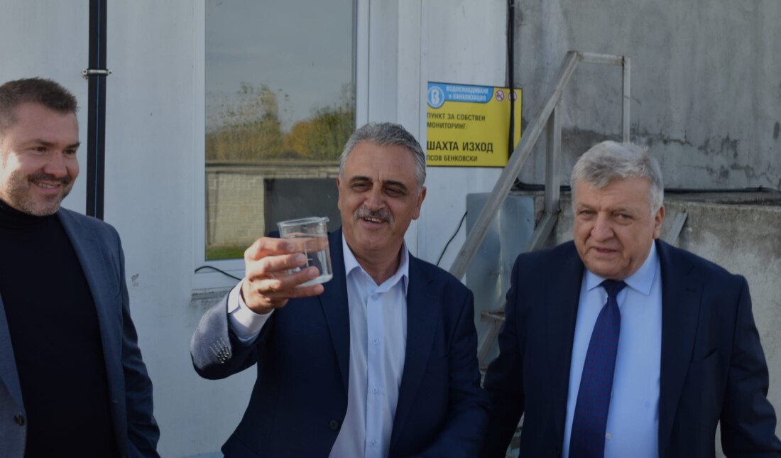 Община Марица стартира първия в България пилотен проект за четвъртично пречистване на води (СНИМКИ)