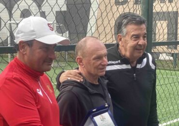 С футболен мач: Николай Василков отпразнува 70-годишен юбилей (СНИМКИ)