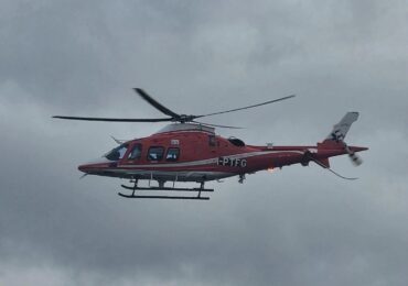 Тестваха петия хеликоптер за спешна медицинска помощ, който ще получи България (ВИДЕО)